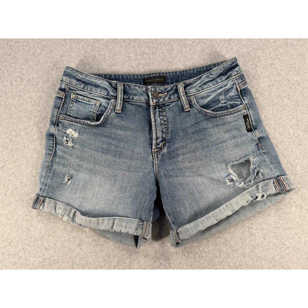 Silver Jeans CO Boyfriend Short W36/L4.5
